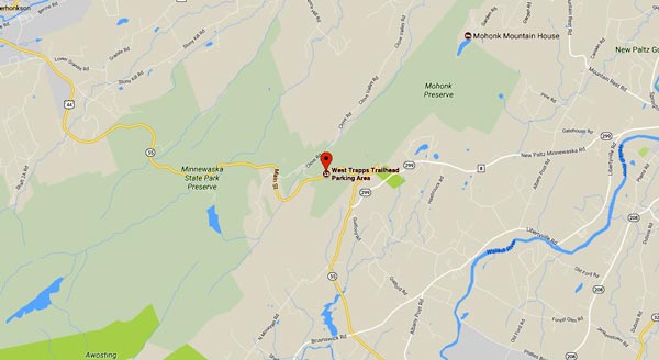 Mohonk Preserve Map